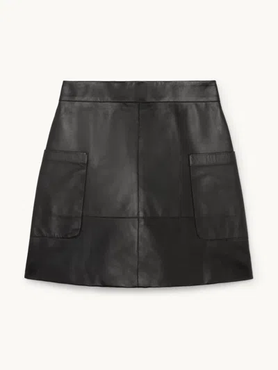 Gwyn Goop  Aubrey Miniskirt | Black | Size 12