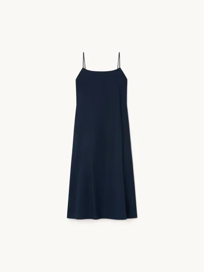 Gwyn Goop  Campbell Dress | Navy | Size 12 In Black