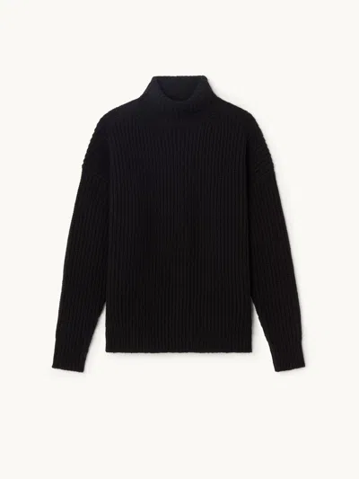 Gwyn Goop  Carter Sweater | Black | Size Xl