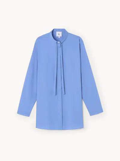 Gwyn Goop  Eden Shirt | Sky Blue | Size 8