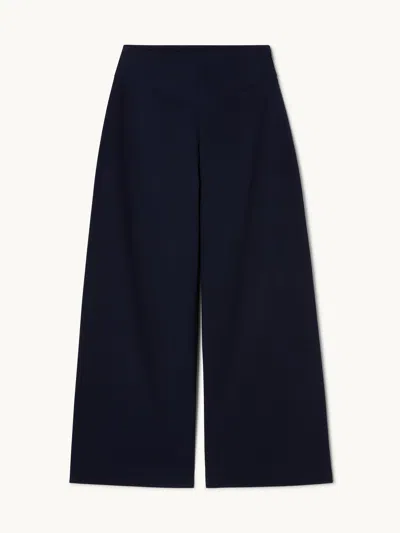 Gwyn Goop  Jackie Pant | Navy | Size 12 In Blue