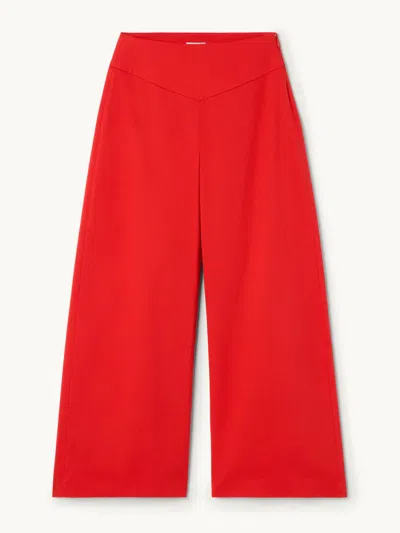 Gwyn Goop  Jackie Pant | Poppy Red | Size 14