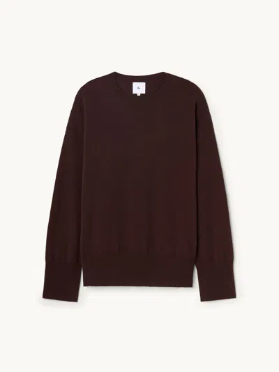 Gwyn Goop  Jules Cashmere Sweater | Ash Brown | Size Xs