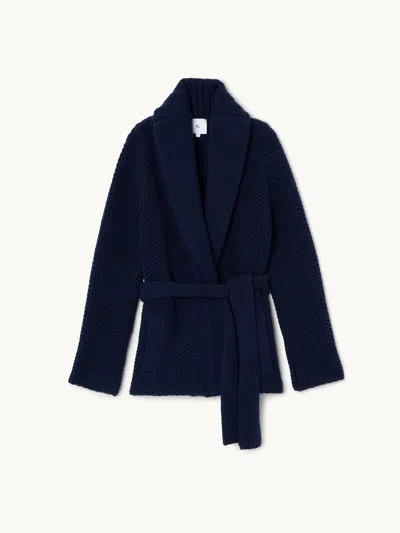 Gwyn Goop  Marilyn Cardigan | Navy | Size M In Black