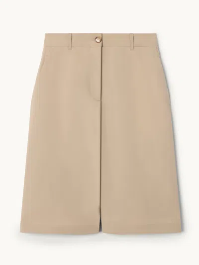 Gwyn Goop  Morgan Short | Khaki | Size 10 In Brown