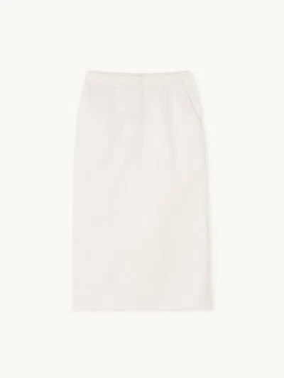 Gwyn Goop  Nadia Skirt | Off White | Size 12