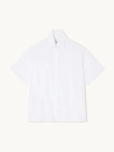 Gwyn Goop  Quinn Shirt | White | Size 10