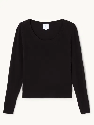 Gwyn Goop  Ellis Sweater | Dark Navy | Size Xl In Blue