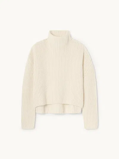 Gwyn Goop  Sloane Sweater | Natural | Size Xl In Multi