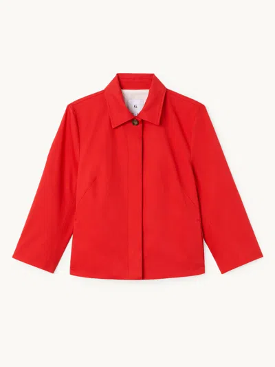 Gwyn Goop  Sylvie Jacket | Poppy Red | Size 10