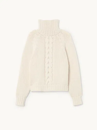 Gwyn Goop  The Dolomites Sweater | Ivory | Size Xl In Neutral