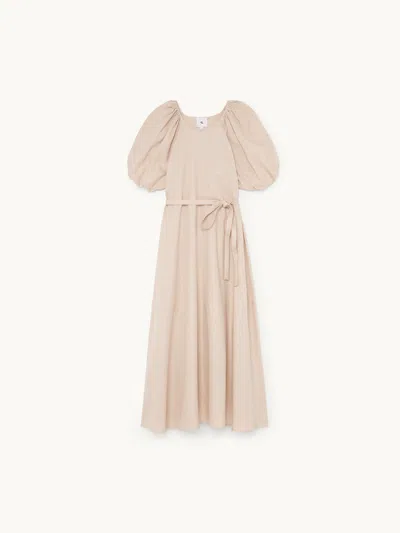 Gwyn Goop  The Hostess Dress | Natural Linen | Size 0 In Sand
