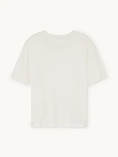 Gwyn Goop  The Luxe Tee | Off White | Size Xl In Multi