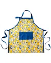Gyal Bashy Lemon Apron In Yellow