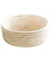 Gyal Bashy Small Cotton Basket In Multi