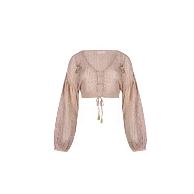 Gybizia Women's Neutrals Kaya Blouse Nude In Brown
