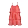 Gybizia Women's Pink / Purple Chantelle Short Dress Coral In Pink/purple