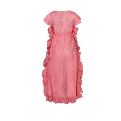 Gybizia Women's Red Elle Long Coral Dress