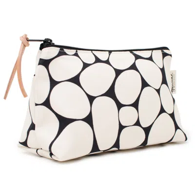 Gyllstad Black / White Stenar White On Black Wash Bag M In Multi