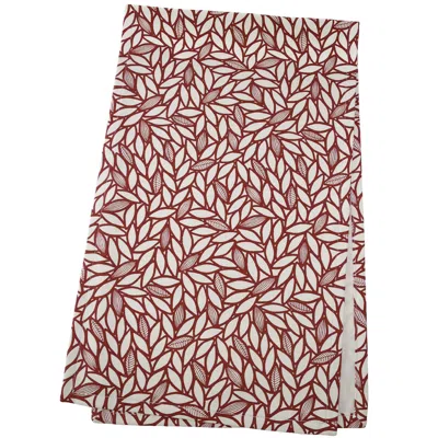 Gyllstad Bladverk Red Table Runner
