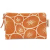 Gyllstad Korall Orange Makeup Purse In Orange