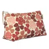 Gyllstad Red / Pink / Purple Lyckoklöver Red/pink Wash Bag L In Red/pink/purple