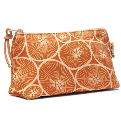 Gyllstad Yellow / Orange Korall Orange Wash Bag M In Yellow/orange