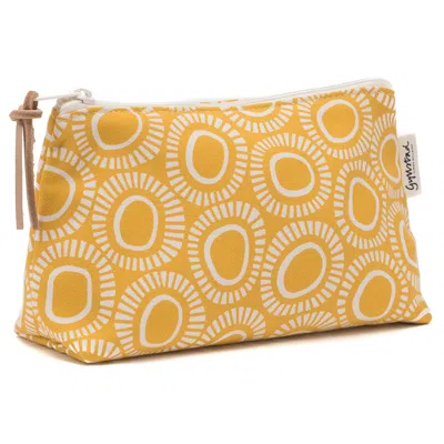 Gyllstad Yellow / Orange Solar Yellow Wash Bag M In Yellow/orange