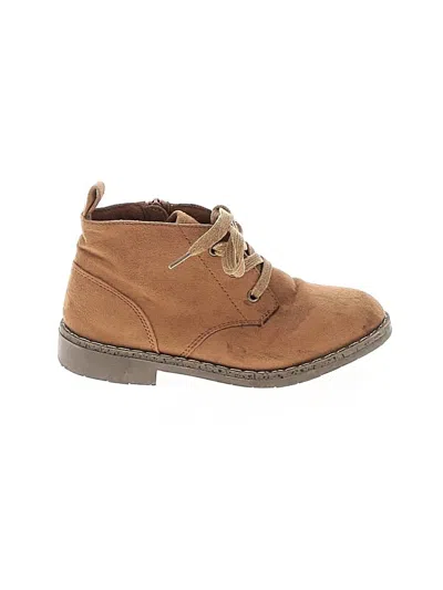 Pre-owned Gymboree Kids' Ankle Boots In Tan