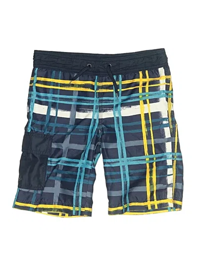 Pre-owned Gymboree Kids' Board Shorts In Blue