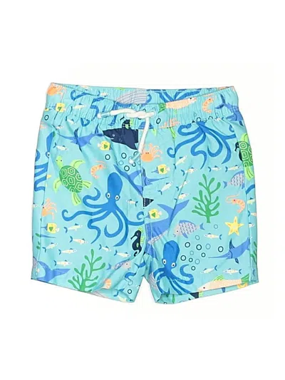 Pre-owned Gymboree Kids' Board Shorts In Blue