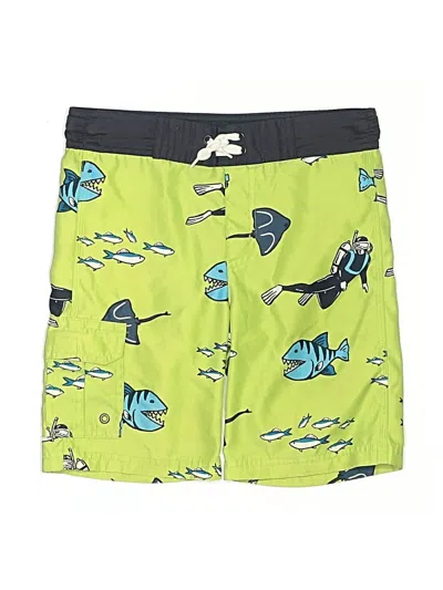 Pre-owned Gymboree Kids' Board Shorts In Green