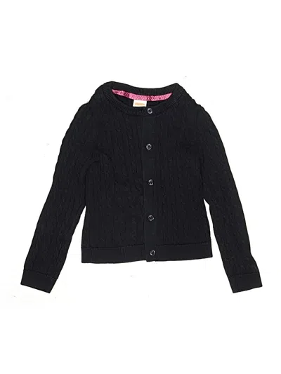 Pre-owned Gymboree Kids' Cardigan Sweater In Black