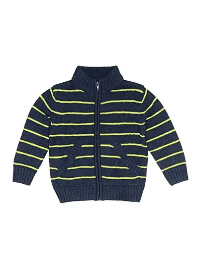 Pre-owned Gymboree Kids' Cardigan Sweater In Blue