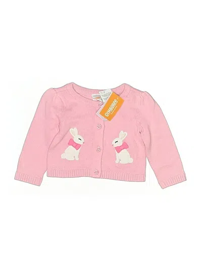 Pre-owned Gymboree Babies' Cardigan Sweater In Pink