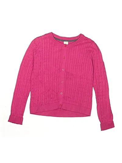 Pre-owned Gymboree Kids' Cardigan Sweater In Pink