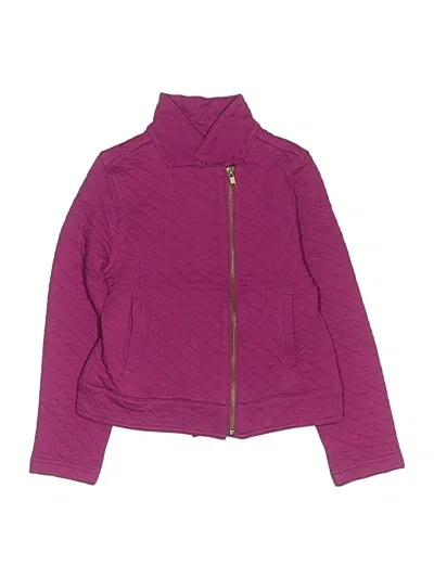 Pre-owned Gymboree Kids' Cardigan Sweater In Purple