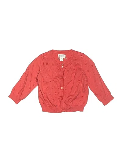 Pre-owned Gymboree Babies' Cardigan Sweater In Red
