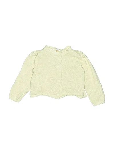 Pre-owned Gymboree Kids' Cardigan Sweater In Yellow