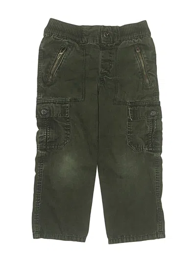 Pre-owned Gymboree Kids' Cargo Pants In Green