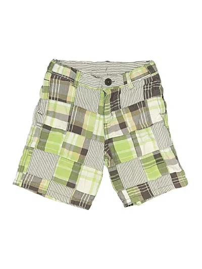 Pre-owned Gymboree Kids' Cargo Shorts In Green
