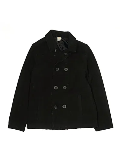 Pre-owned Gymboree Kids' Coat In Black
