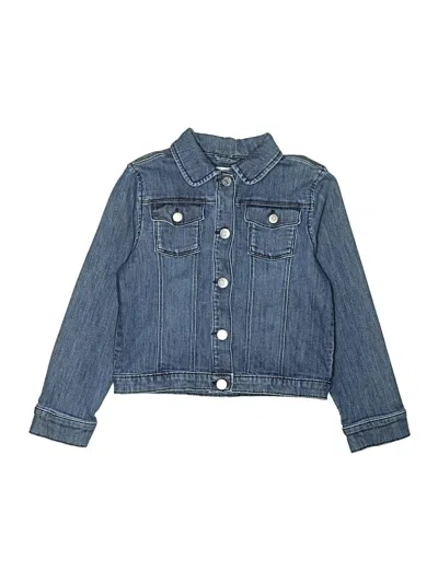 Pre-owned Gymboree Kids' Denim Jacket In Blue