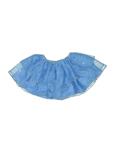 Pre-owned Gymboree Kids' Denim Skirt In Blue