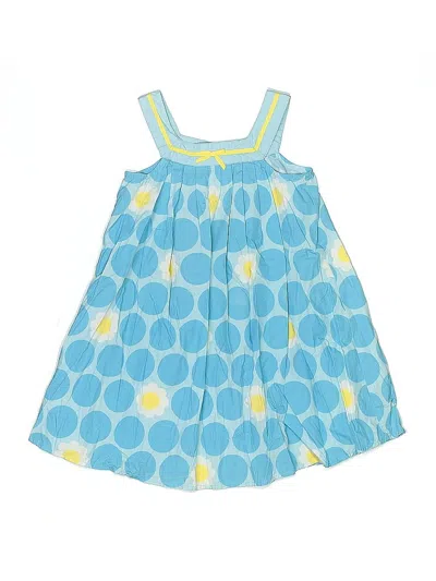 Pre-owned Gymboree Kids' Dress In Blue