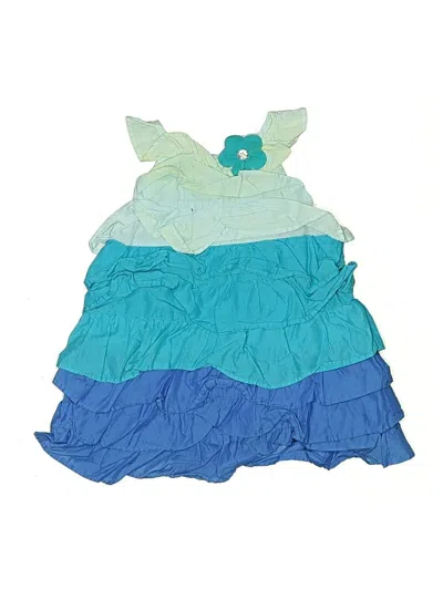 Pre-owned Gymboree Babies' Dress In Blue