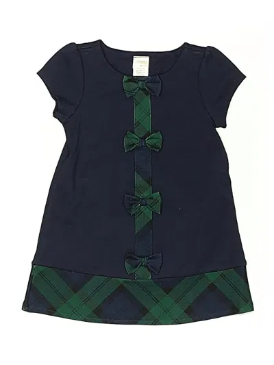 Pre-owned Gymboree Kids' Dress In Blue