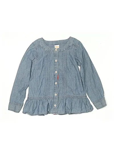 Pre-owned Gymboree Kids' Dress In Blue