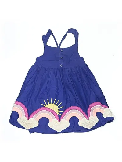 Pre-owned Gymboree Kids' Dress In Blue