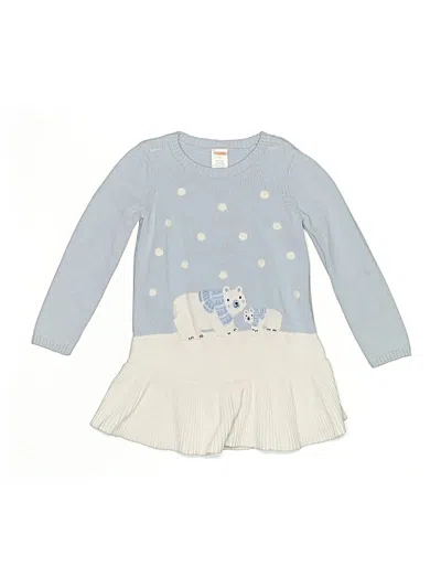 Pre-owned Gymboree Kids' Dress In Blue